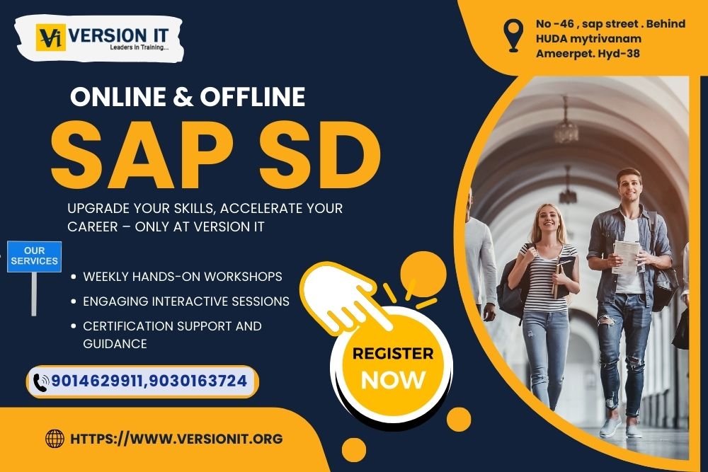 You are currently viewing SAP SD Training in Hyderabad: Everything You Need to Know