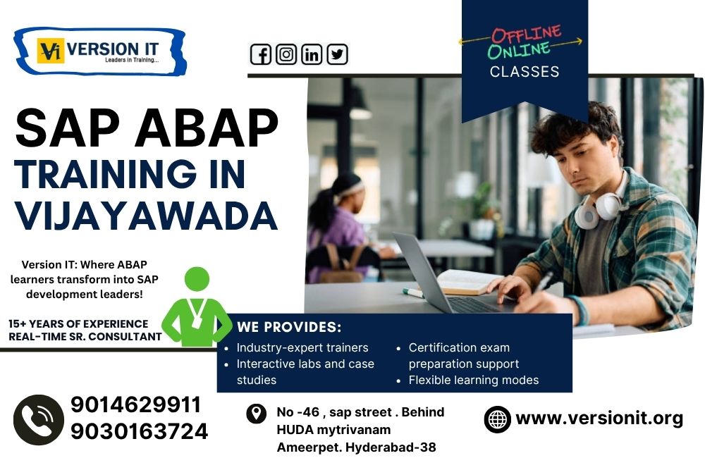 You are currently viewing SAP ABAP Training in Vijayawada