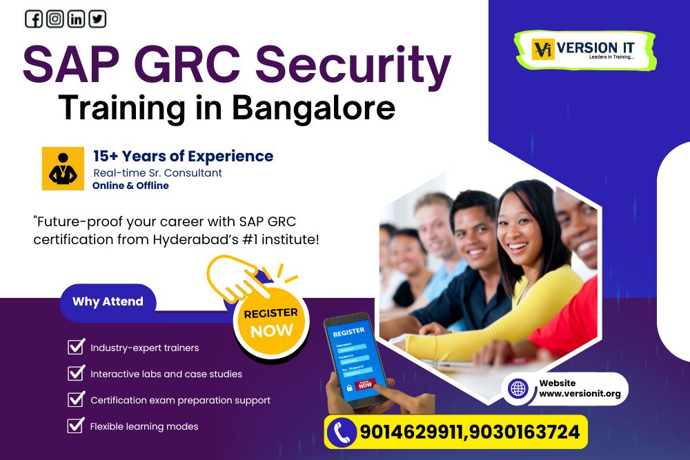 You are currently viewing SAP GRC Security Training in Bangalore