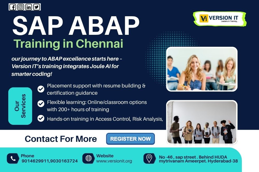 You are currently viewing SAP ABAP Training in Chennai