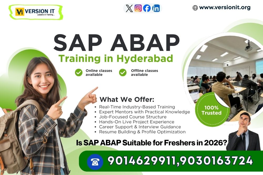 You are currently viewing Is SAP ABAP Suitable for Freshers in 2026?