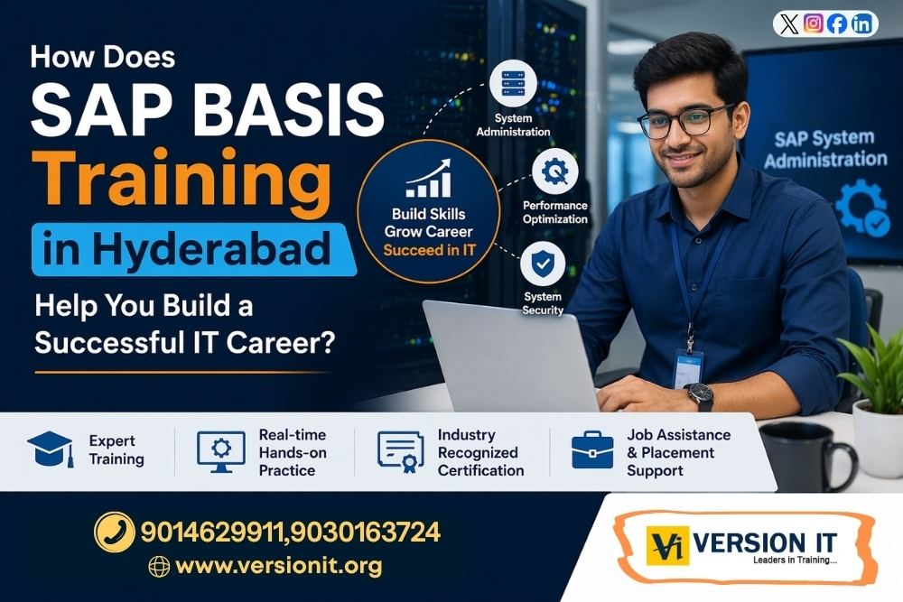 You are currently viewing How Does SAP BASIS Training in Hyderabad Help You Build a Successful IT Career?