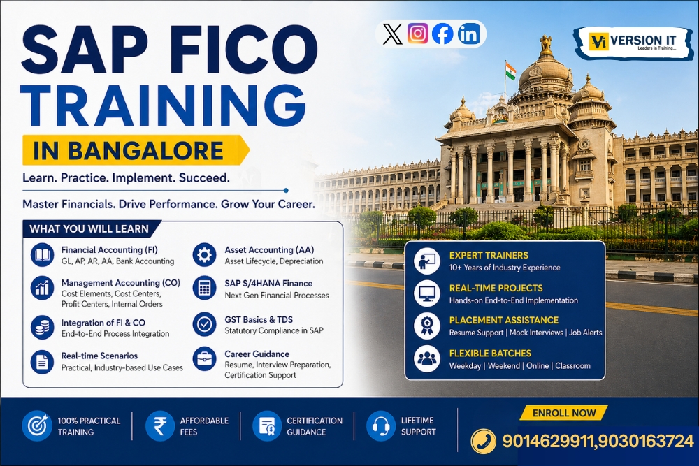 You are currently viewing SAP FICO training in Bangalore Start Your Career