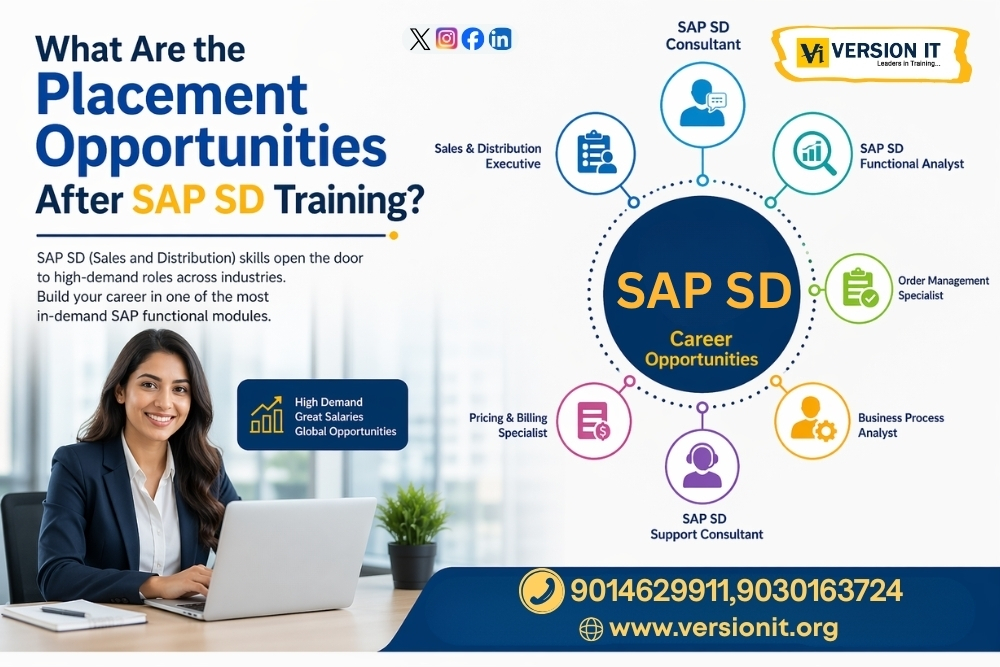 You are currently viewing What Are the Placement Opportunities After SAP SD Training?