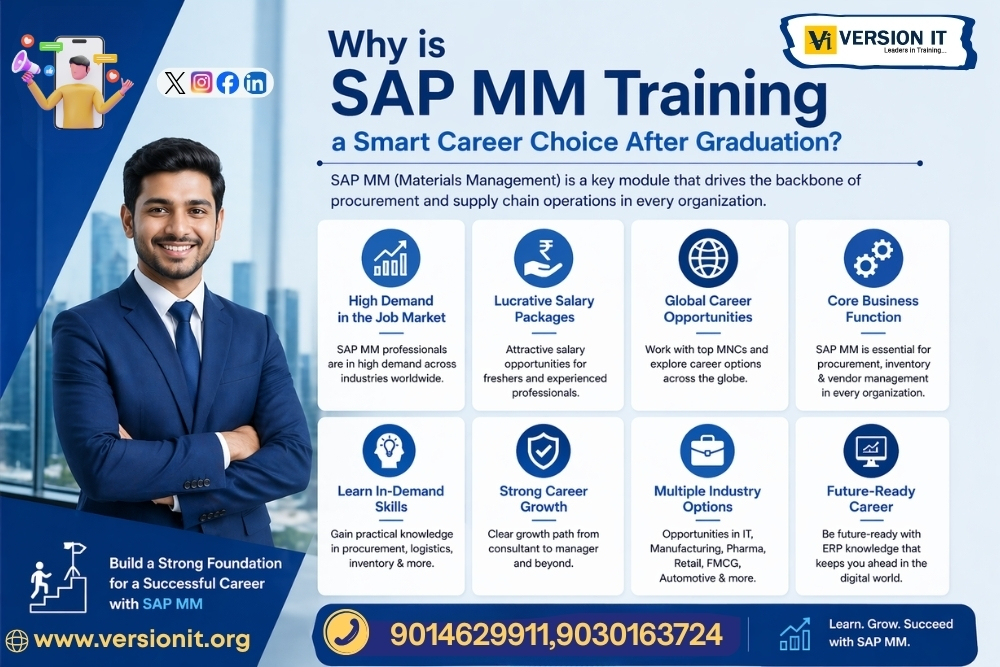 You are currently viewing Why is SAP MM Training a Smart Career Choice After Graduation?