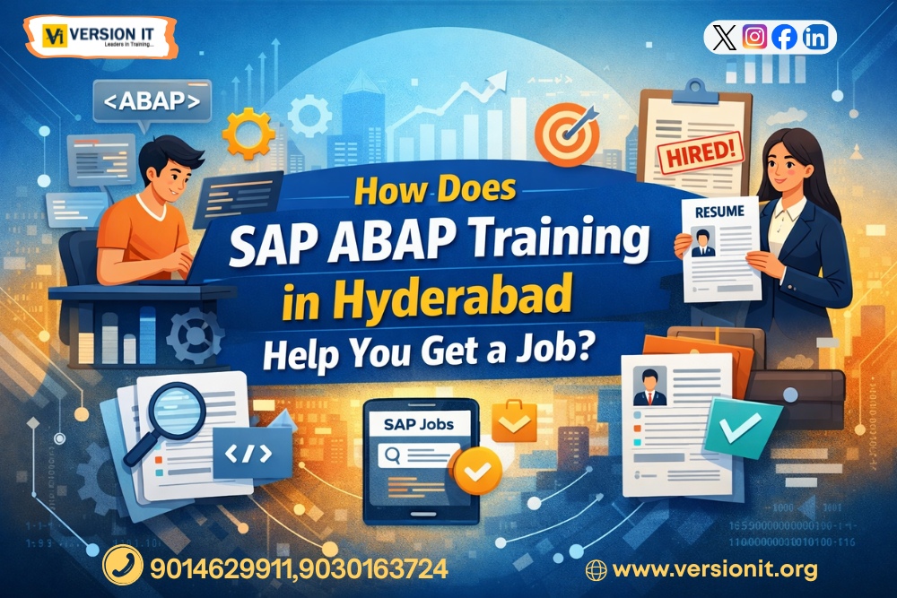 You are currently viewing How Does SAP ABAP Training in Hyderabad Help You Get a Job?