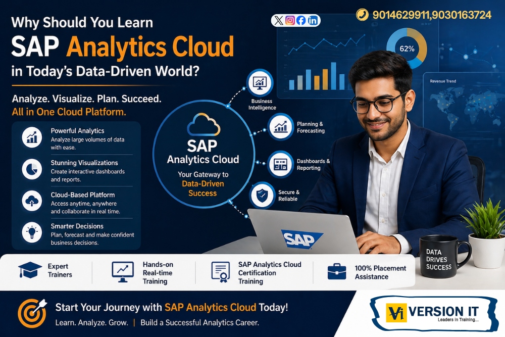 You are currently viewing Why Should You Learn SAP Analytics Cloud in Today’s Data-Driven World?