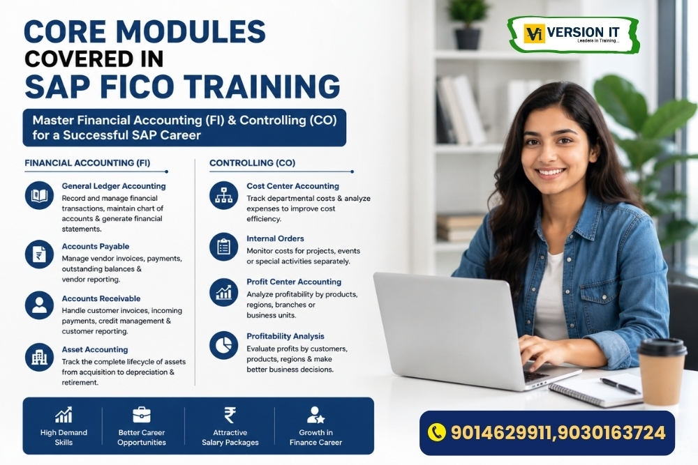 You are currently viewing What Are the Core Modules Covered in SAP FICO Training?