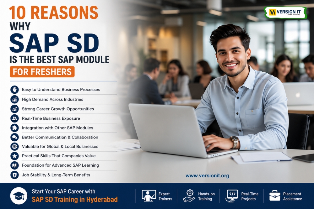You are currently viewing 10 Reasons Why SAP SD Is the Best SAP Module for Freshers