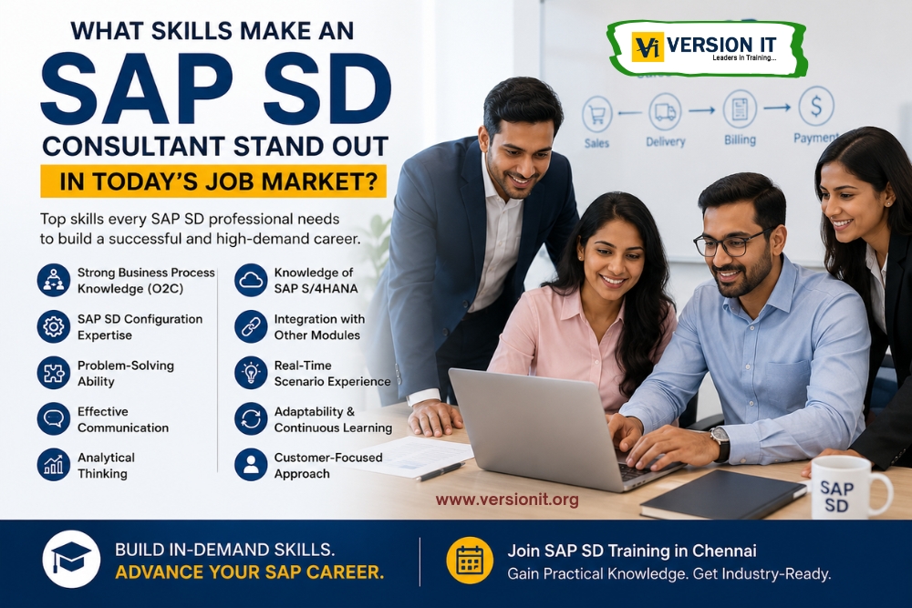 You are currently viewing What Skills Make an SAP SD Consultant Stand Out in Today’s Job Market?