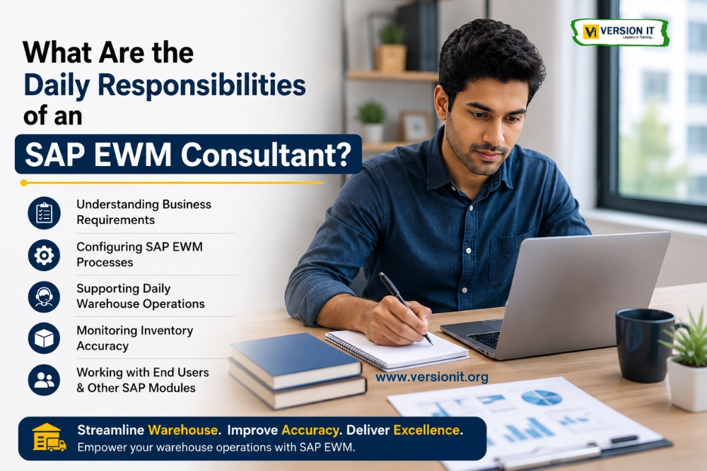 You are currently viewing What Are the Daily Responsibilities of an SAP EWM Consultant?