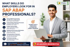Read more about the article What Skills Do Employers Look for in SAP ABAP Professionals?