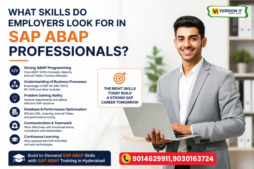 You are currently viewing What Skills Do Employers Look for in SAP ABAP Professionals?