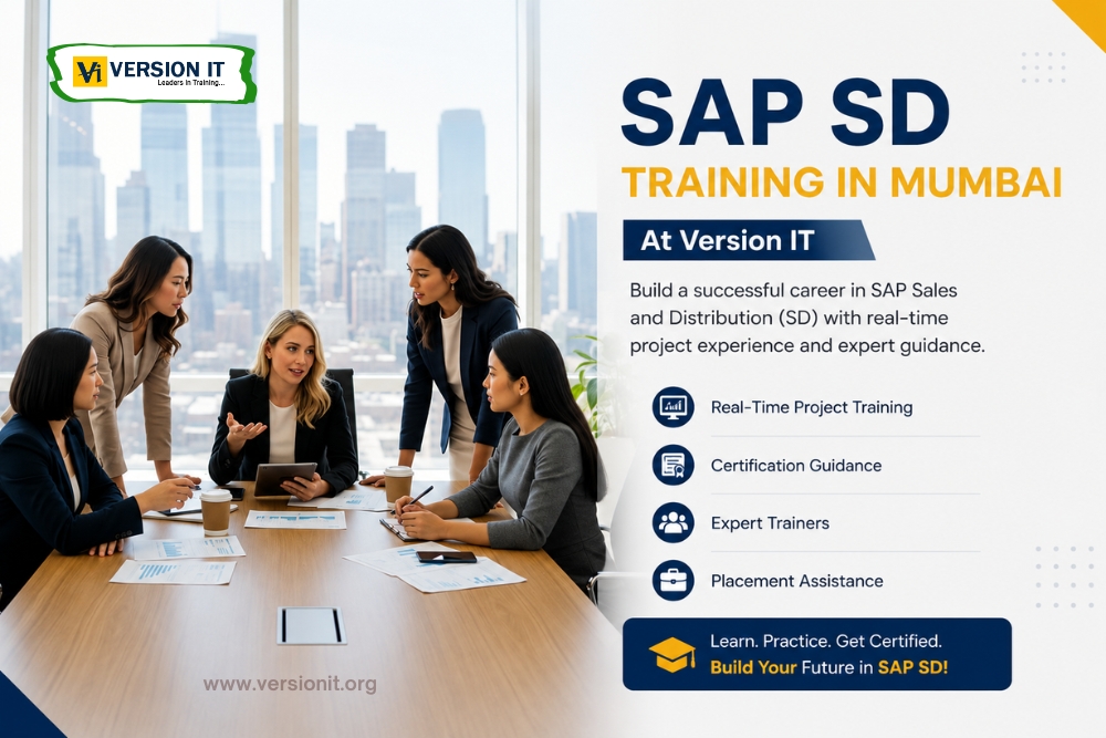 You are currently viewing SAP SD Training in Mumbai at Version IT – Real-Time Projects & Certification Guidance