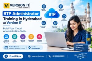 Read more about the article SAP BTP Administrator Training in Hyderabad at Version IT: Build Your Cloud Administration Skills