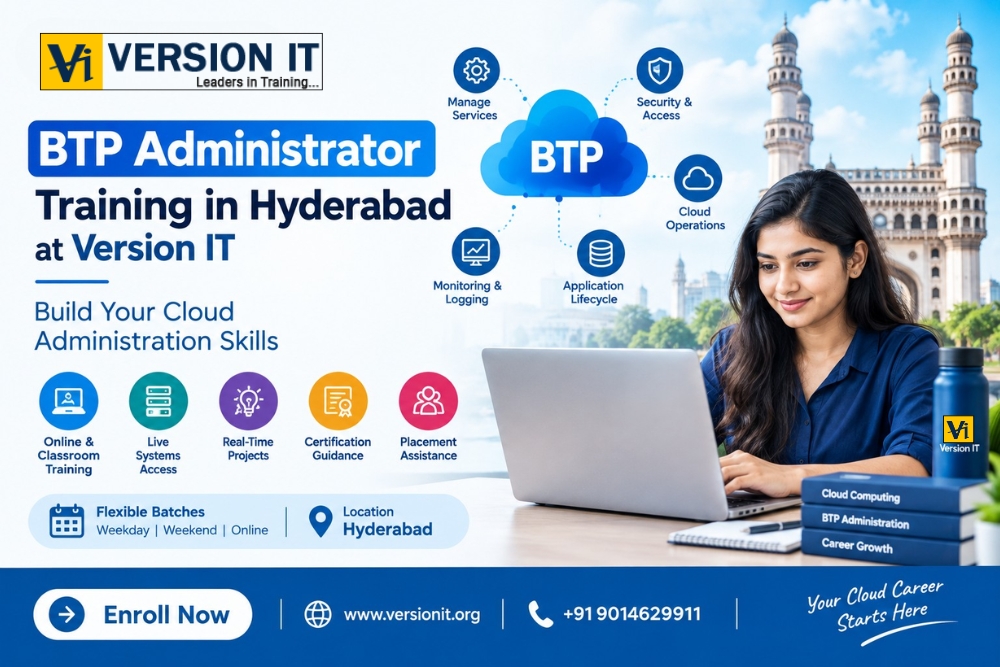 You are currently viewing SAP BTP Administrator Training in Hyderabad at Version IT: Build Your Cloud Administration Skills