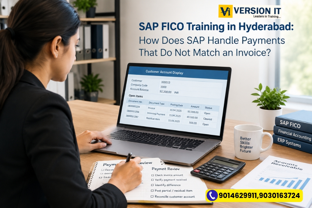 You are currently viewing SAP FICO Training in Hyderabad: How Does SAP Handle Payments That Do Not Match an Invoice?