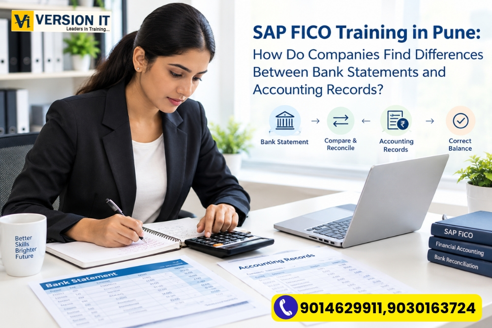 You are currently viewing SAP FICO Training in Pune: How Do Companies Find Differences Between Bank Statements and Accounting Records?