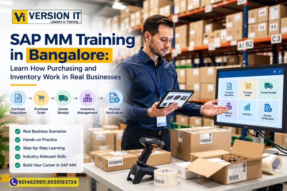 You are currently viewing SAP MM Training in Bangalore: Learn How Purchasing and Inventory Work in Real Businesses
