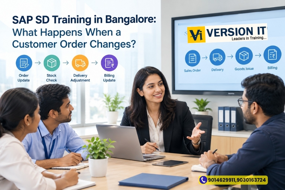 You are currently viewing SAP SD Training in Bangalore: What Happens When a Customer Order Changes?