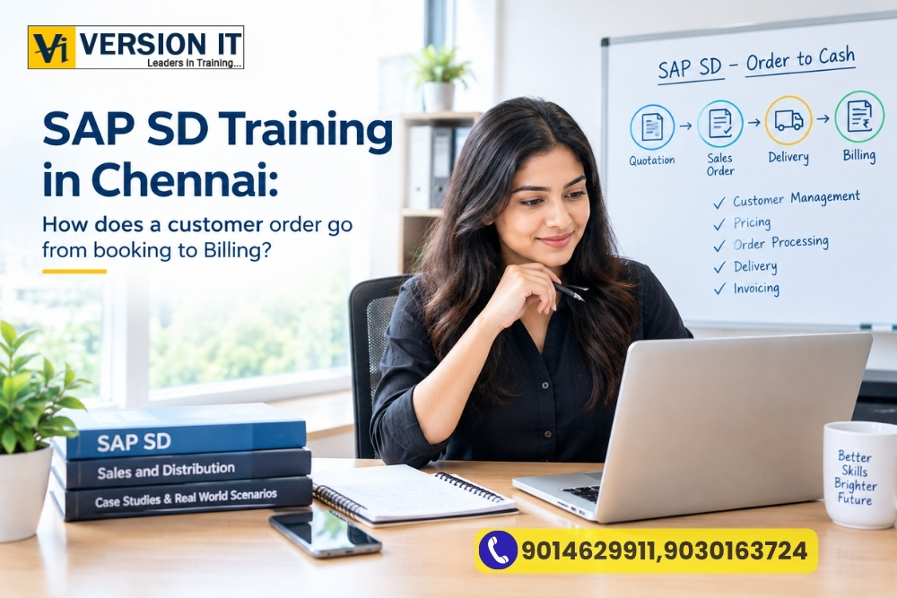 You are currently viewing SAP SD Training in Chennai: How does a customer order go from booking to Billing?
