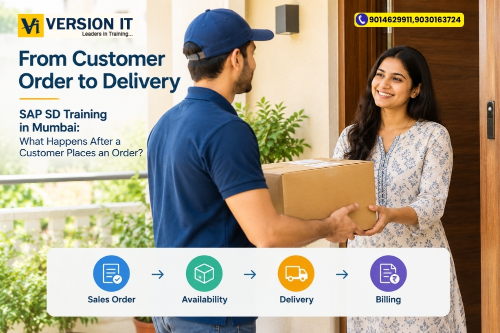 You are currently viewing SAP SD Training in Mumbai: What Happens After a Customer Places an Order?