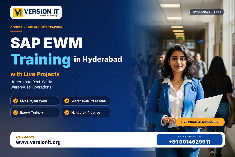 You are currently viewing SAP EWM Training in Hyderabad with Live Projects: Understand Real-World Warehouse Operations